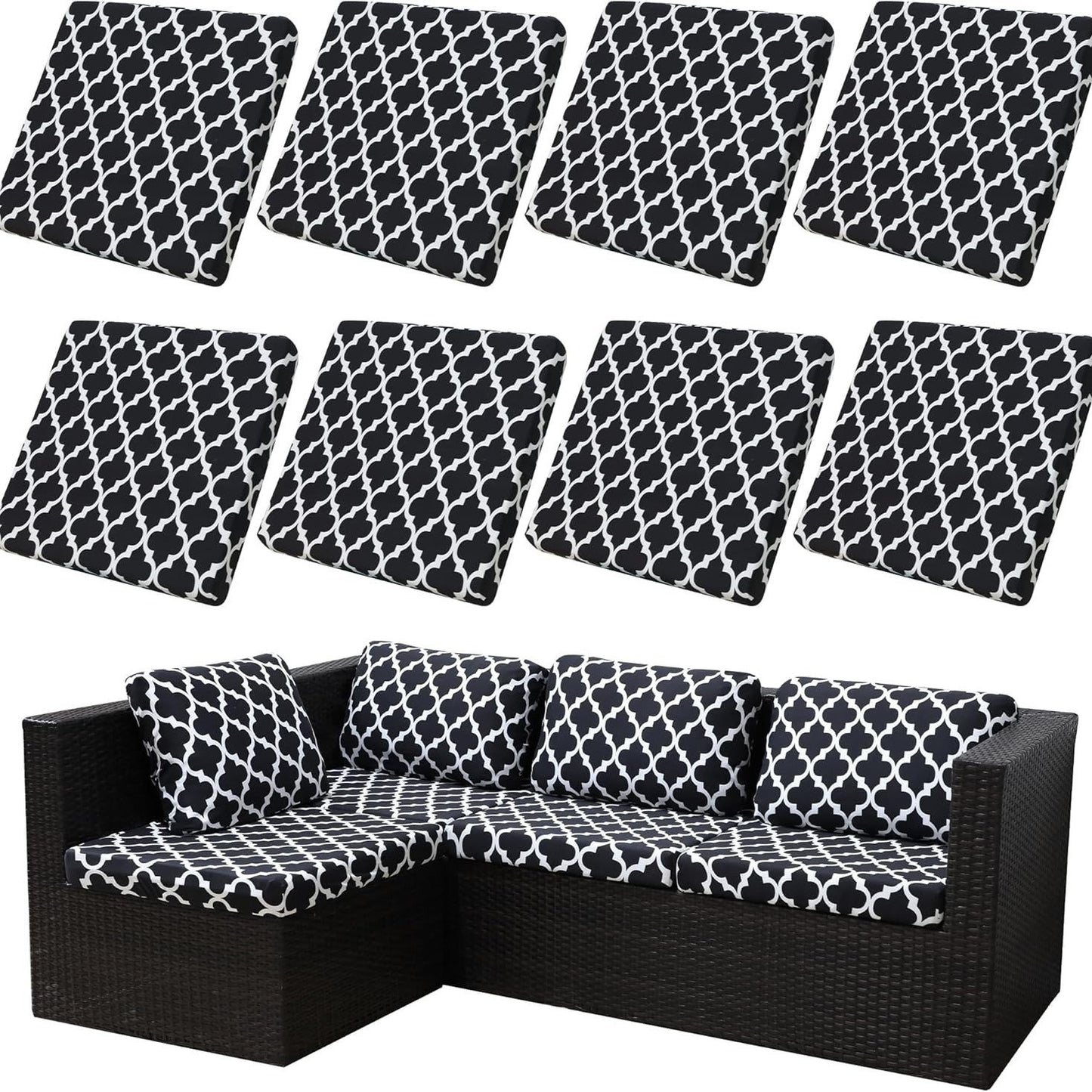 🪑 Stretch Sofa Cushion Covers