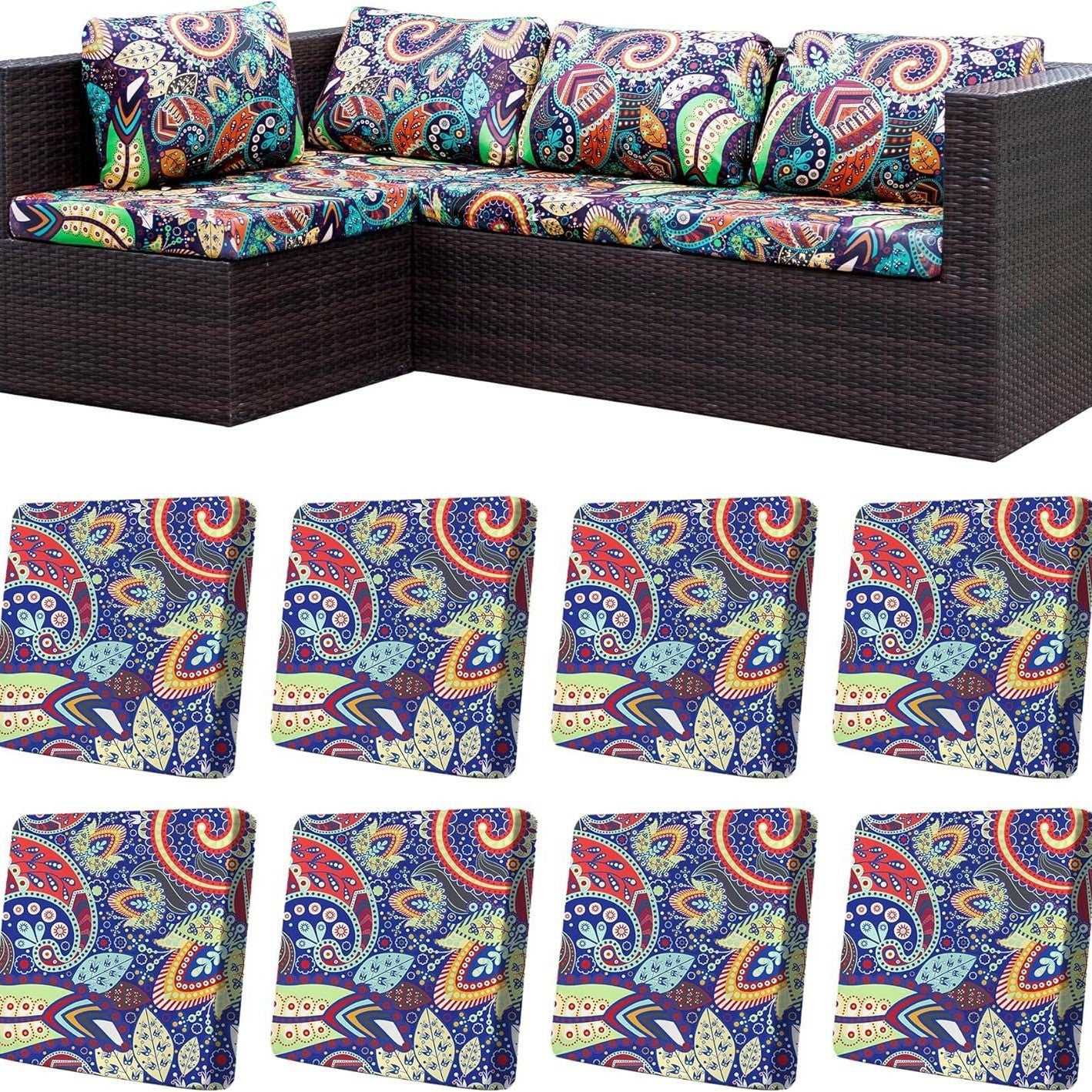 🪑 Stretch Sofa Cushion Covers