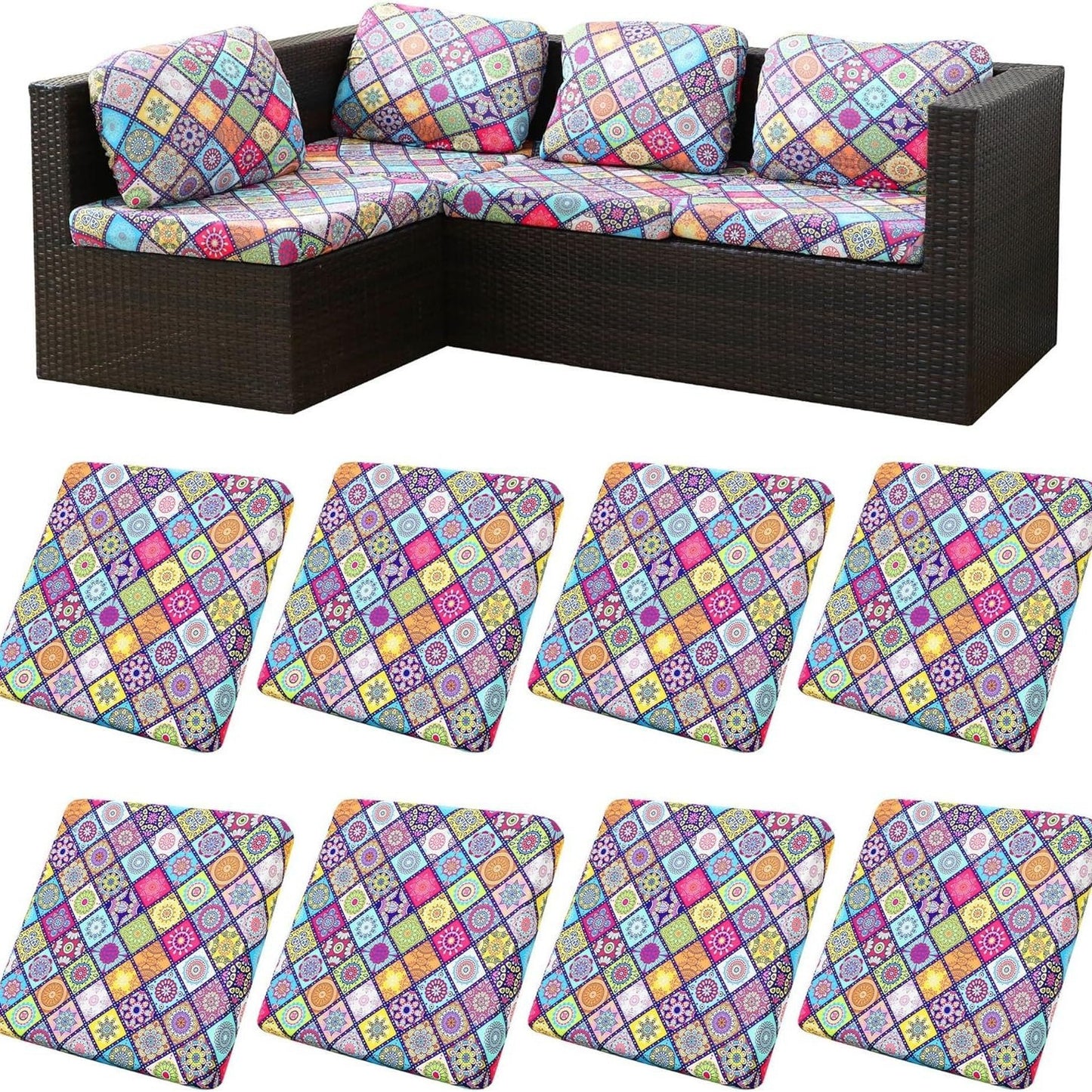 🪑 Stretch Sofa Cushion Covers
