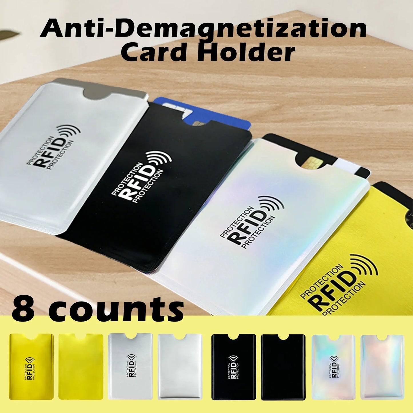🔒 49% OFF Today | RFID Blocking Card Sleeves 💳 Protect Your Cards from Digital Theft