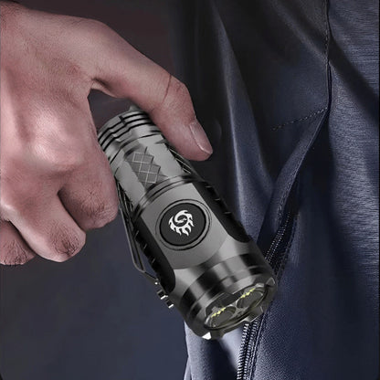 👾 Hot Sale 49% OFF 🔥 | Three-Eyed Monster Flashlight 🔦 Mini Portable Light for Bags, Keys & Fun