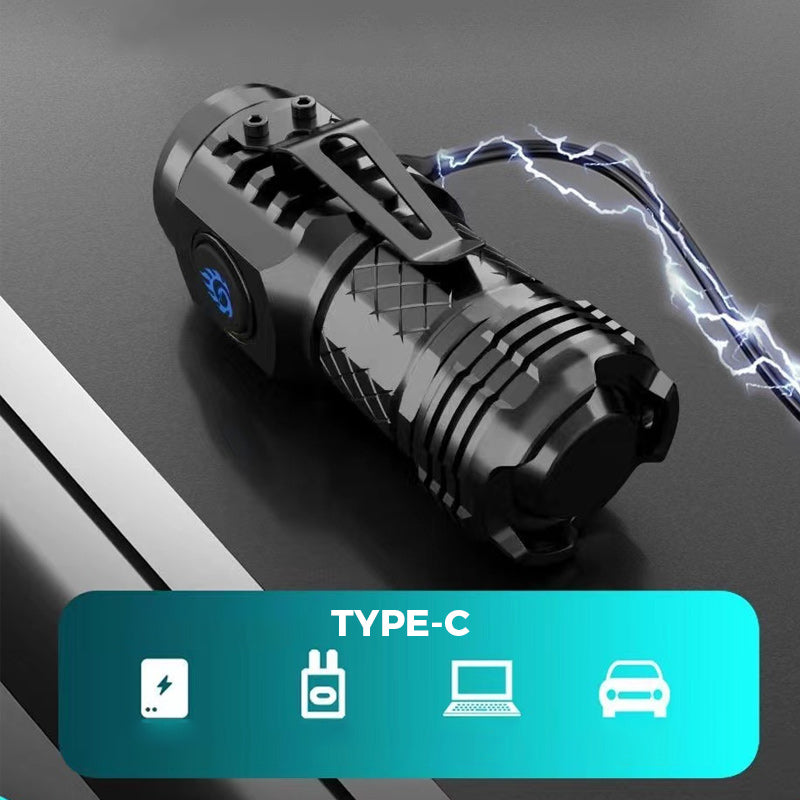 👾 Hot Sale 49% OFF 🔥 | Three-Eyed Monster Flashlight 🔦 Mini Portable Light for Bags, Keys & Fun