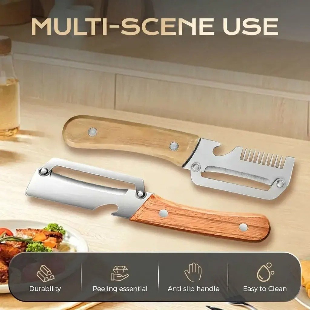 ✨🔥2-PACK Multi-Functional Vegetable Peeler for Kitchen