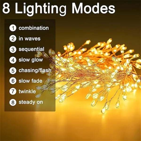 🎉🎉 50% OFF – USB LED COPPER WIRE FIRECRACKER LIGHTS