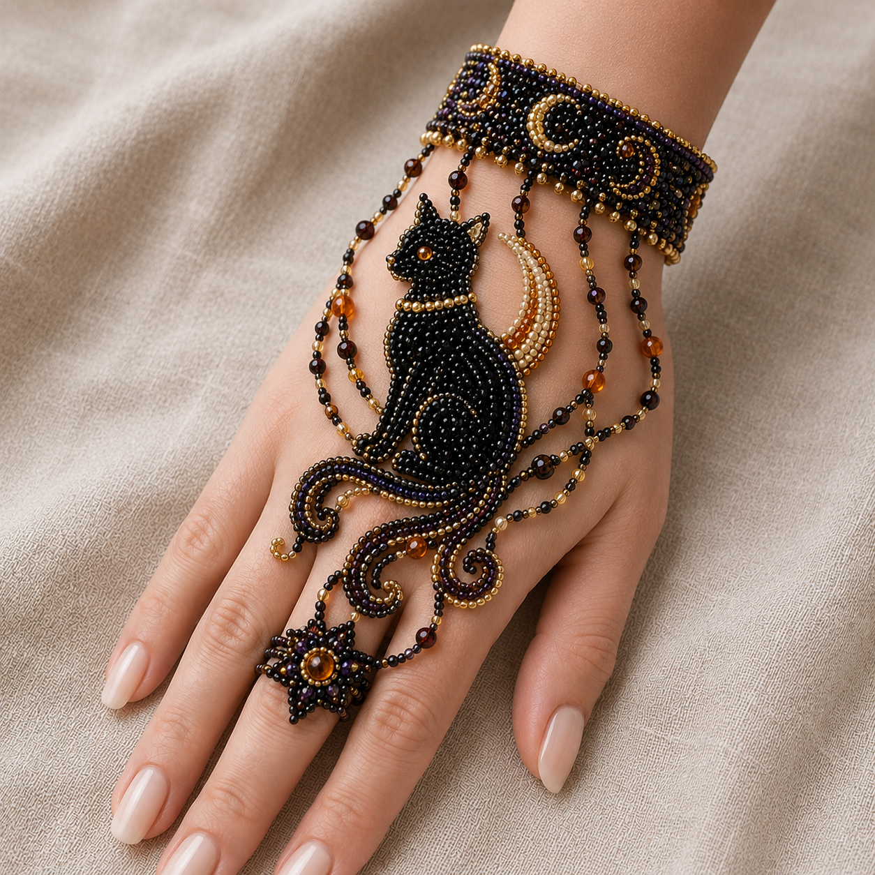 🔥 49% OFF – NEW ARRIVAL✨ DIY Beaded Hand Bracelet Kit – Create Your Own Wearable Art🔥Last 4 hours🔥BUY 3 GET 1 FREE (Add 4 Pcs To Cart)