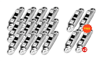 80/88 Zinc Alloy Pulley for PVC Windows & Doors