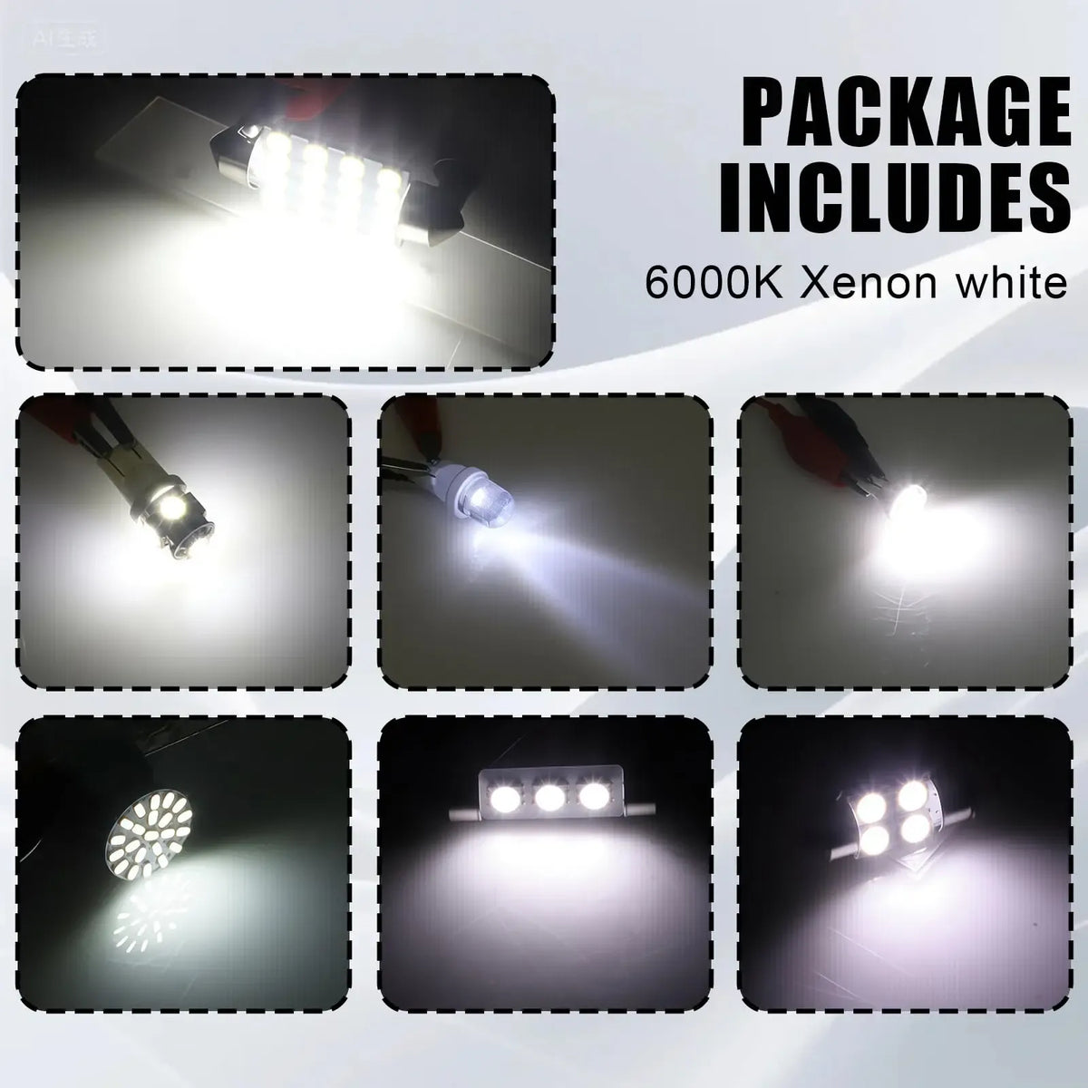 🔥70 & 42 Pcs Interior Car Light Kit