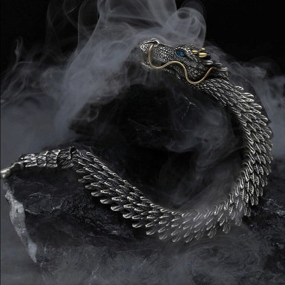 Golden Horn Dragon Bracelet