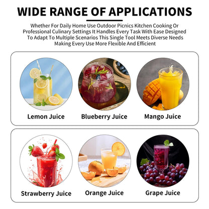 🍋🍹Heavy-Duty Handheld Citrus Press – Durable, Efficient & Easy to Use