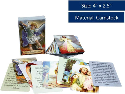 ✝️ Catholic Holy Card Holder – Pocket Prayer Card Organizer with Snap Closure