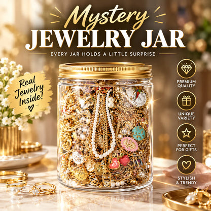 🎄✨Last Day 49% OFF✨ Mystery Jewelry Jar – Curated Sparkle Collection for a Beautiful Surprise