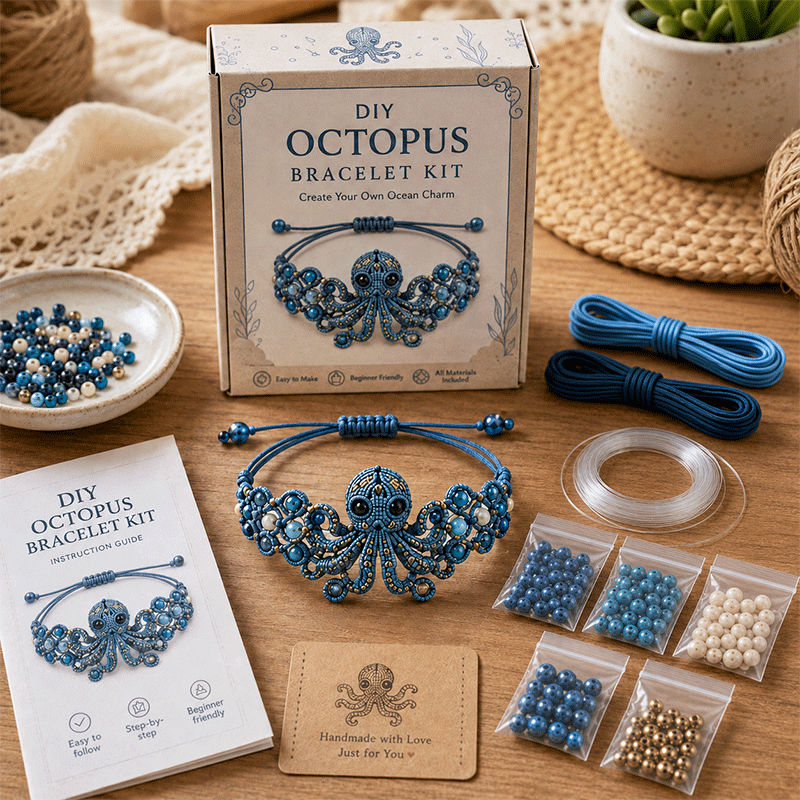 ⏳ 50% OFF Ends Today 🔥| DIY Beaded Bracelet Making Kit 🎨✨