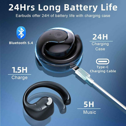 ⏰63% OFF 🎧 Wireless Translator Earbuds – Smart Real-Time Language Assistant 🌍