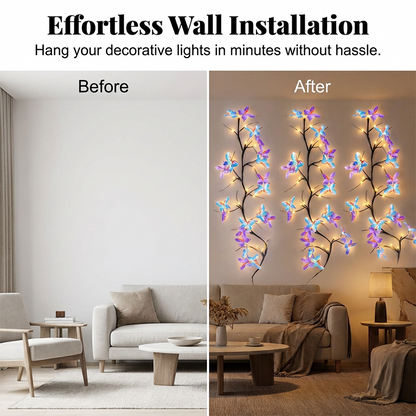 🥳HOT SALE📢📢50K+ SOLD!🌿Romantic Butterfly Vine LED Lights