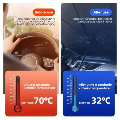 Foldable Anti-UV Windshield Sunshade