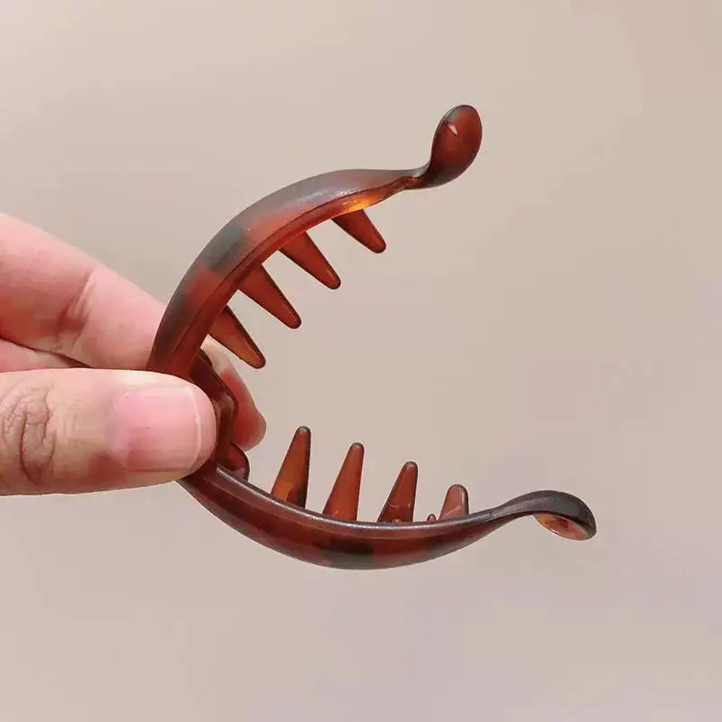 🔥 Hot Sale 50% OFF | 🎀 Mini Non-Slip Banana Hair Clips | Lightweight Grip for Thin & Fine Hair (4PCS)