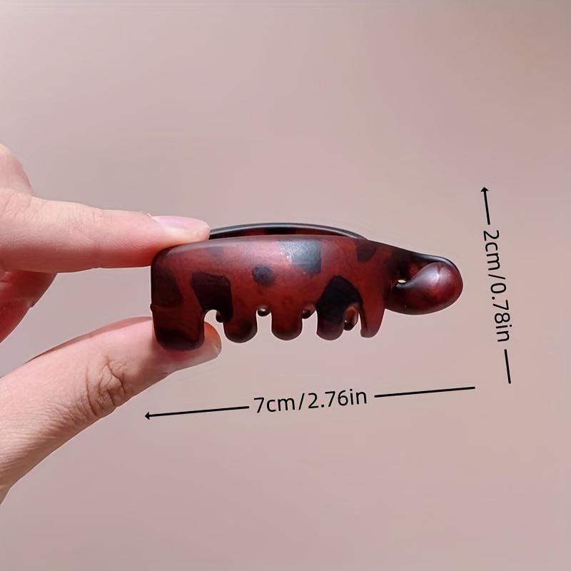 🔥 Hot Sale 50% OFF | 🎀 Mini Non-Slip Banana Hair Clips | Lightweight Grip for Thin & Fine Hair (4PCS)