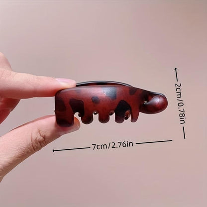 🔥 Hot Sale 50% OFF | 🎀 Mini Non-Slip Banana Hair Clips | Lightweight Grip for Thin & Fine Hair (4PCS)