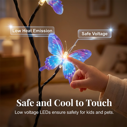 🥳HOT SALE📢📢50K+ SOLD!🌿Romantic Butterfly Vine LED Lights