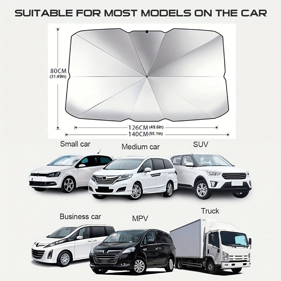 Foldable Anti-UV Windshield Sunshade