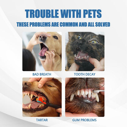 🐶🦷 Pet Oral Care Foam – Removes Odors & Promotes Healthy Teeth and Gums 🪥