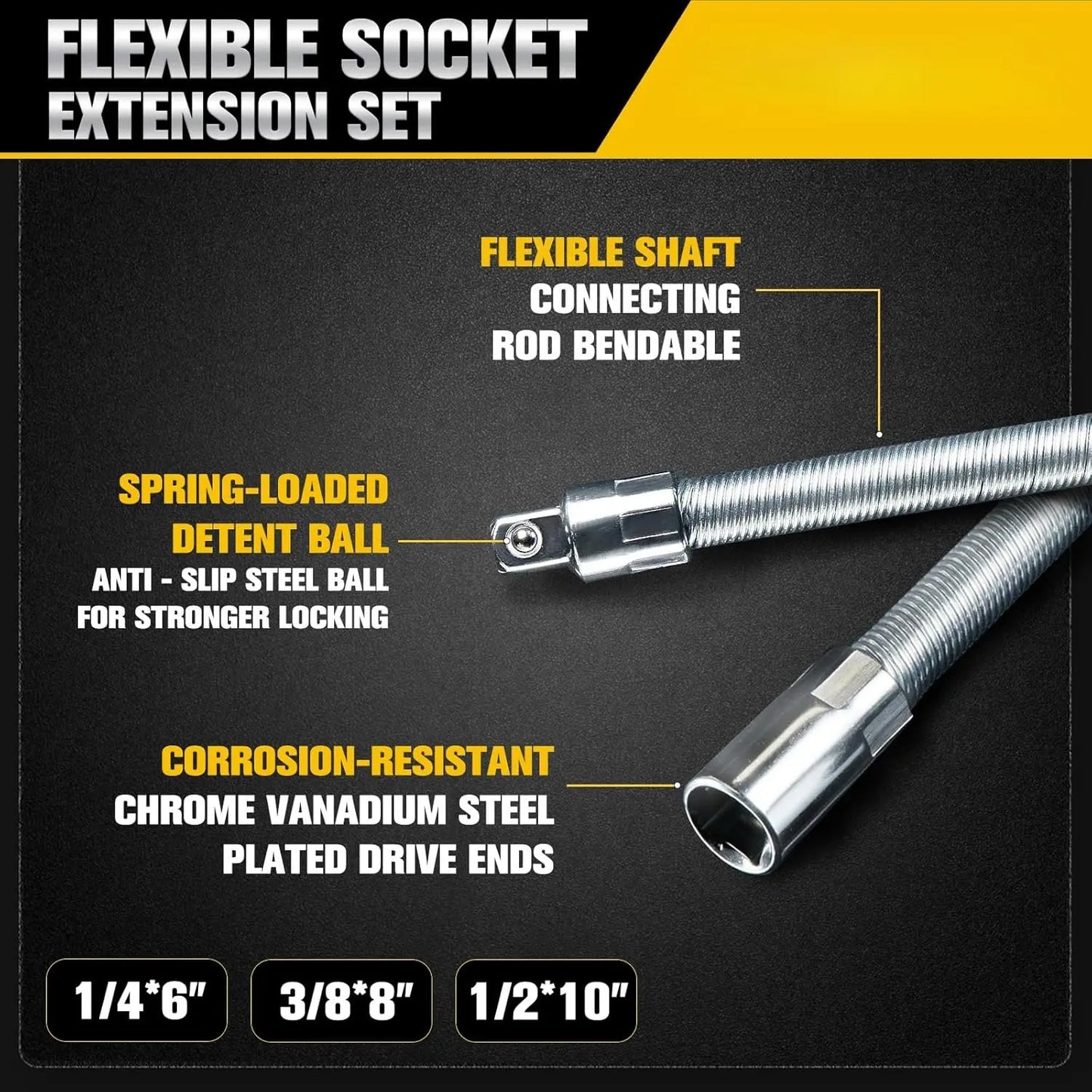 🔥Last Day 60% OFF🎁Flexible Socket Extension Bar Set (3 PCS)