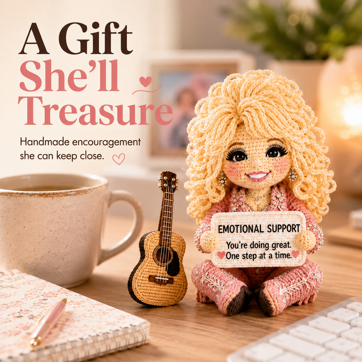 Little Emotional Support Friend ready for gifting