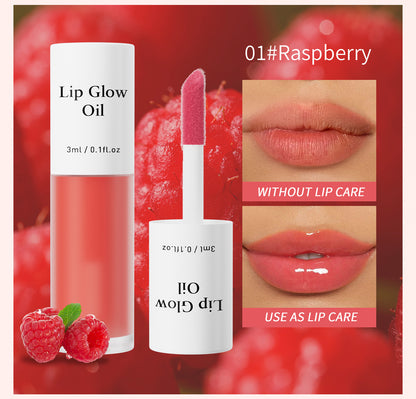 🎁 2-in-1 Lip Oil & Stain — Glossy Hydrating Tint, Long-Lasting & Transfer-Proof