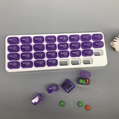 💊✨ Monthly Pill Organizer Storage – Stay Organized, Stay Healthy