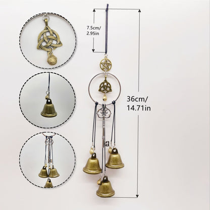 🔔 Witch Bell – Protective Hanging Decor