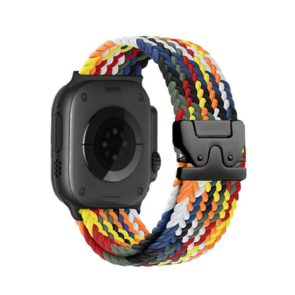 ⌚Apple Watch Parachute-Buckle Woven Nylon Loop Band🏃
