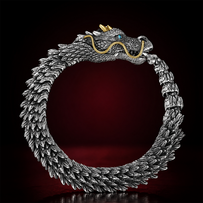 Golden Horn Dragon Bracelet