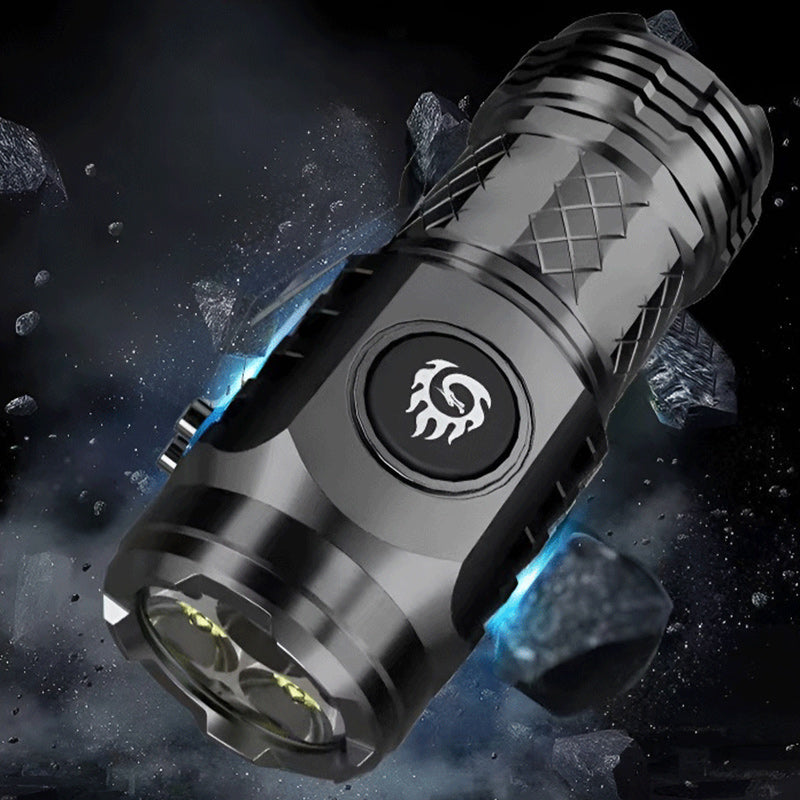 👾 Hot Sale 49% OFF 🔥 | Three-Eyed Monster Flashlight 🔦 Mini Portable Light for Bags, Keys & Fun