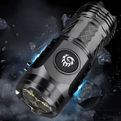 👾 Hot Sale 49% OFF 🔥 | Three-Eyed Monster Flashlight 🔦 Mini Portable Light for Bags, Keys & Fun