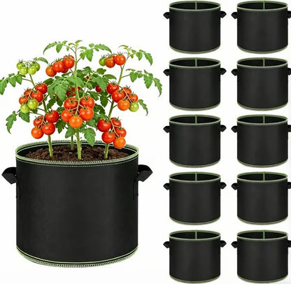 ✨ Heavy-Duty Breathable Grow Bags 🌱