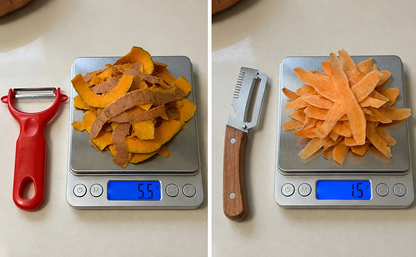 🔪Wooden-Handled Vegetable & Fruit Peeler🥕 - Stainless Steel Blade with Built-In Bottle Opener