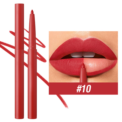 💄12-Color Matte Lip Liner Set💋- Define Your Lips with Confidence