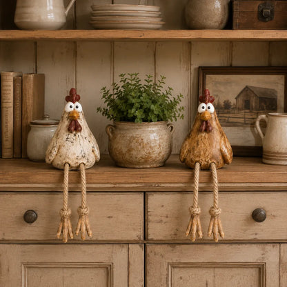 🎁Whimsical Farmhouse Flock Figurines — Charming Animal Pairs for Cozy Country Homes