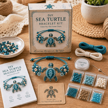 ⏳ 50% OFF Ends Today 🔥| DIY Beaded Bracelet Making Kit 🎨✨