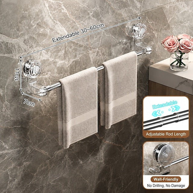✨✨Adjustable Suction Cup Towel Bar