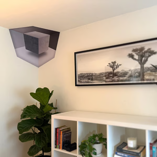 Impossible Corners – Wall Art That Reshapes Reality 🧠✨