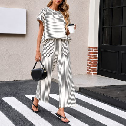 🔥Hot Sale Now — 50% OFF🏖️ Coastal Stripe Set