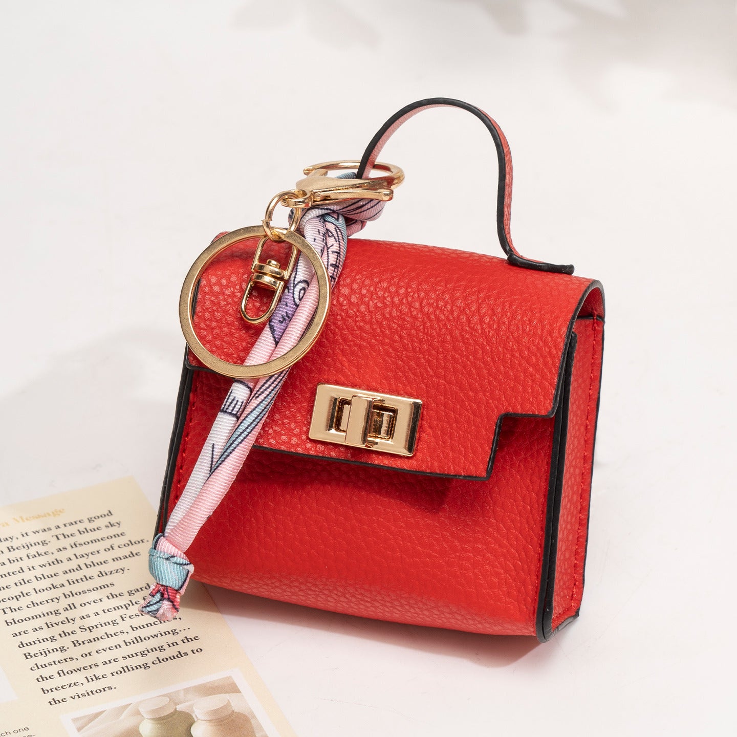 🔥Last Day $9.99👜Mini Square Bag Pendant Keychain