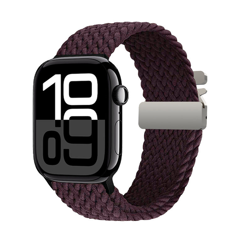 ⌚Apple Watch Parachute-Buckle Woven Nylon Loop Band🏃