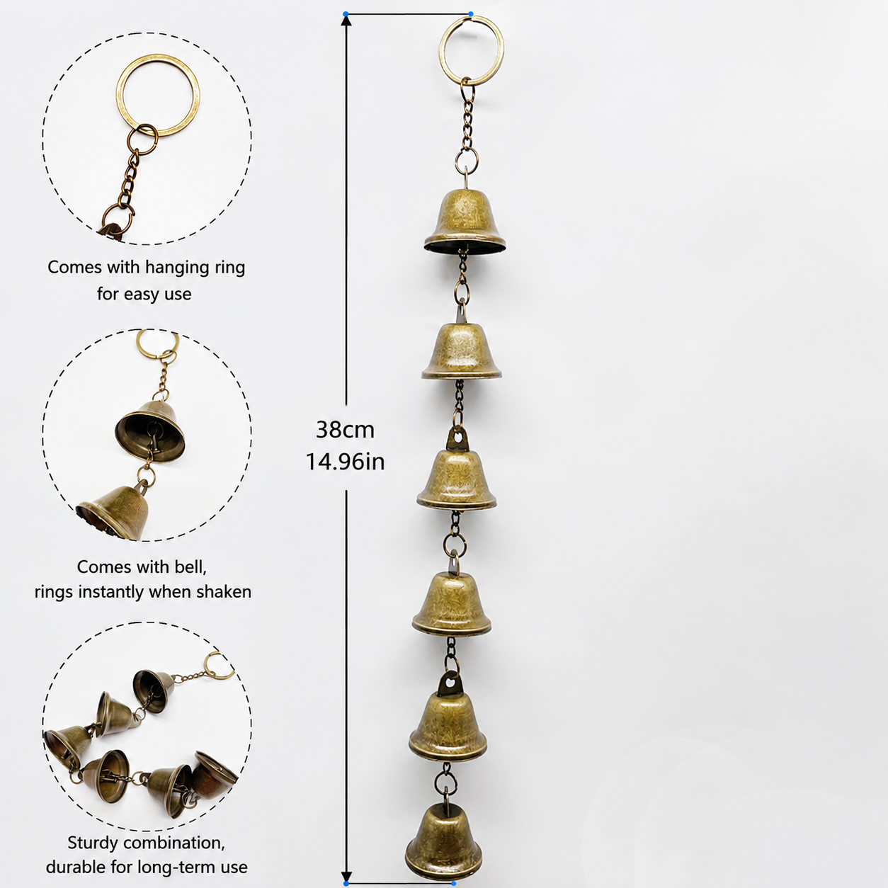🔔 Witch Bell – Protective Hanging Decor