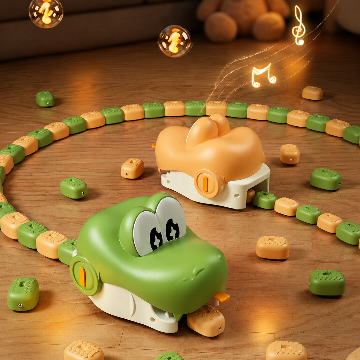🧠🐍 Magnetic Devour Snake – Learn, Play & Laugh Together!