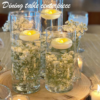 🕯️ Water-Activated Floating LED LED candle shape – Flameless Waterproof Ambiance for Any Occasion