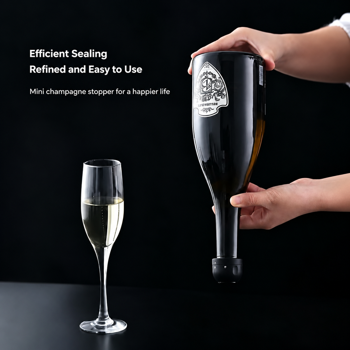 💥 HOT SALE 49% DISCOUNT 🔥 Silicone-sealed Wine, Beer and Champagne Stopper