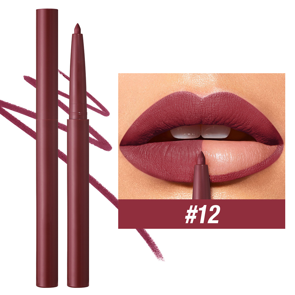 💄12-Color Matte Lip Liner Set💋- Define Your Lips with Confidence