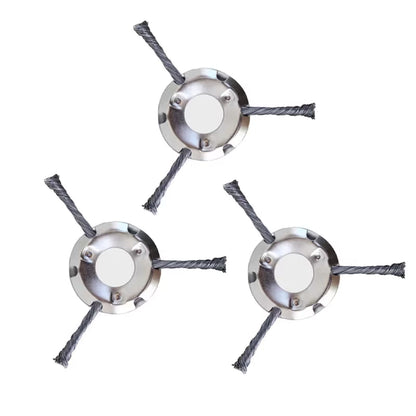 🌿 Steel Wire Trimmer Head – Heavy-Duty Weed Cutting Power ✨